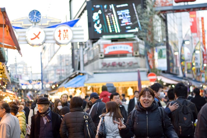 Primera visita del Mercado de Ameyoko - (アメ横) — Tokyo, Japón