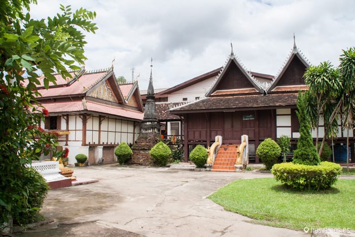 Jardines del Wat Si Saket © Juanjo Cacho — Vientiane, Laos